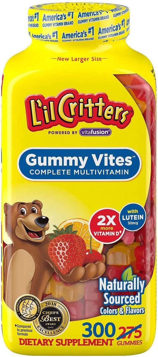 Lil Critters Gummy VITES Complete Multivitamin, 300 Gummies